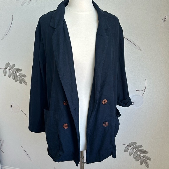 Anthropologie Amadi Linen Blend blazer - Picture 2 of 13